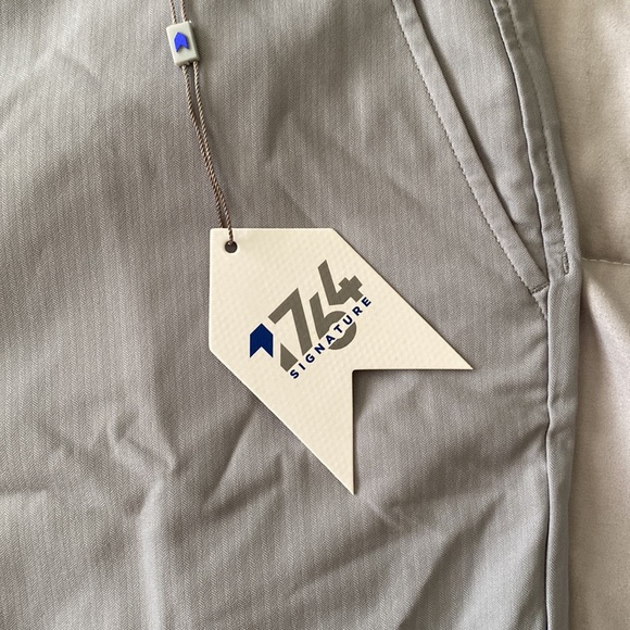 Light Gray 1764 Golf Shorts - Picture 2 of 5